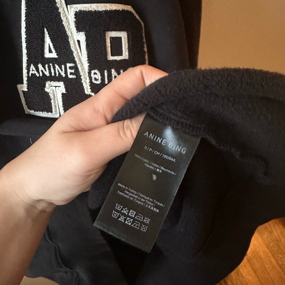 MILES OVERSIZED SWEATSHIRT LETTERMAN - Picture 4 of 4